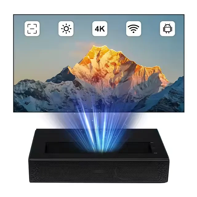 Home Cinema Ultra Short Throw Projector - โปรเจคเตอร์ Salange รุ่นล่าสุด D068 พร้อมระบบ Android