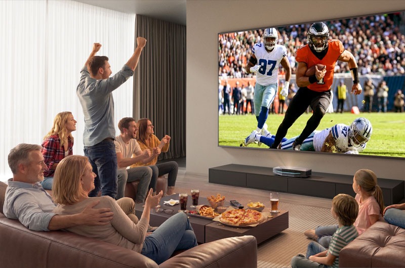 Home Cinema Ultra Short Throw Projector - โปรเจคเตอร์ Aetherion Max RGB Laser 4K