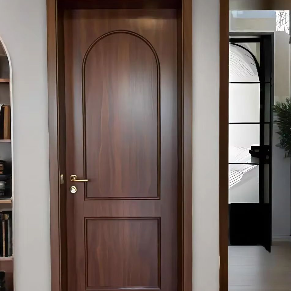 Home Cinema Interiors - ประตูไม้คุณภาพสูงแบบกำหนดเองสำหรับโฮมซีนีม่า กันเสียง ฉนวนกันความร้อน ประตูภายในแบบแคบ สำหรับบ้านพักตากอากาศ ลดเสียงรบกวน