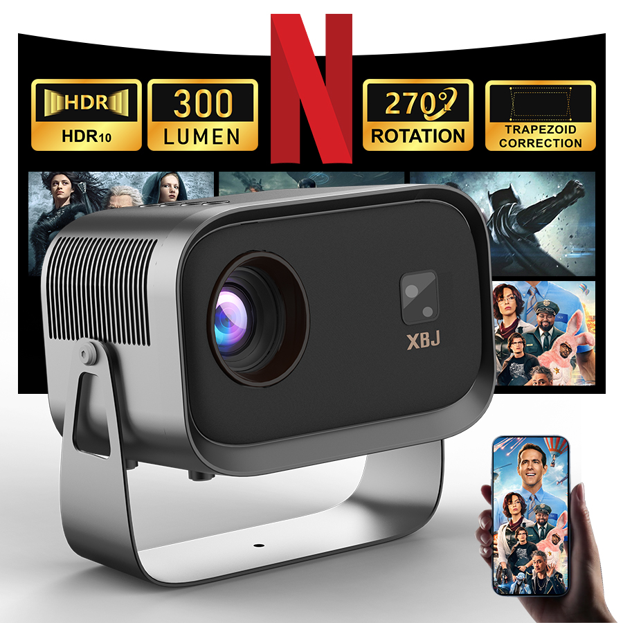Home Cinema Focal - โปรเจคเตอร์โฮมเธียเตอร์อัจฉริยะ XBJ พร้อม WiFi 6 และบลูทูธ