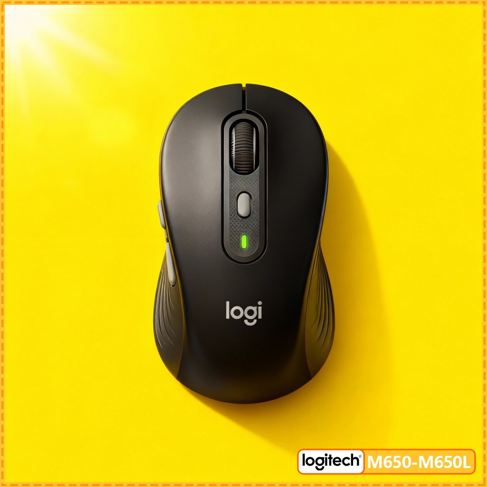 Logitech Home Cinema - เมาส์ Logitech M650/M650L Signature - ไร้สาย,