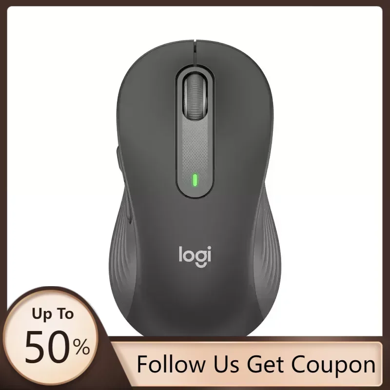 Logitech Home Cinema - โลจิเทค M650 M650L เมาส์ไร้สายบลูทูธเงียบสำหรับสำนักงานแล็ปท็อป เทคโนโลยีเซ็นเซอร์ขั้นสูง ปุ่มออปติคอลแบบตั้งโปรแกรมได้