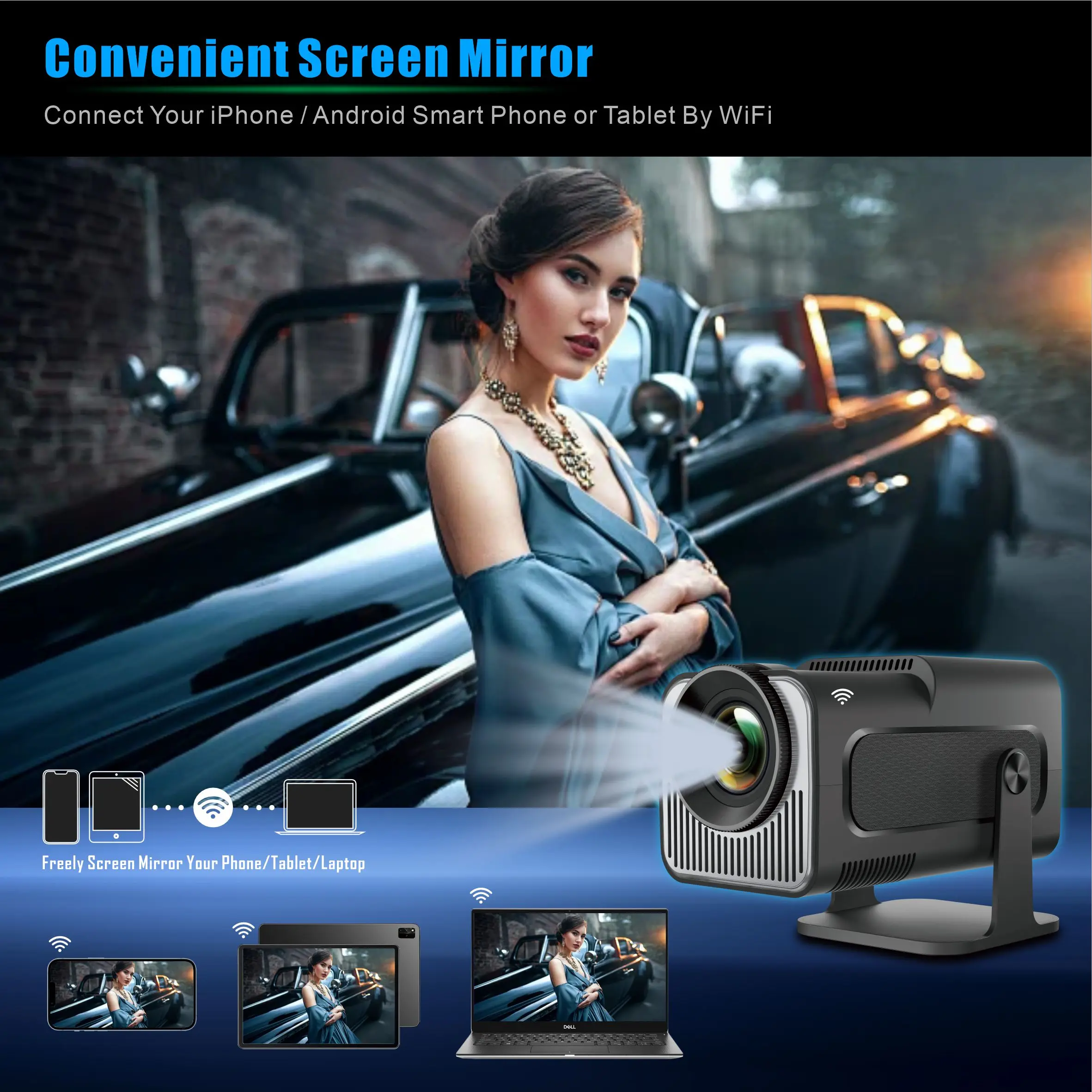 โปรเจคเตอร์ Salange HY320 MINI - Home Cinema Focal บทวิจารณ์และราคา