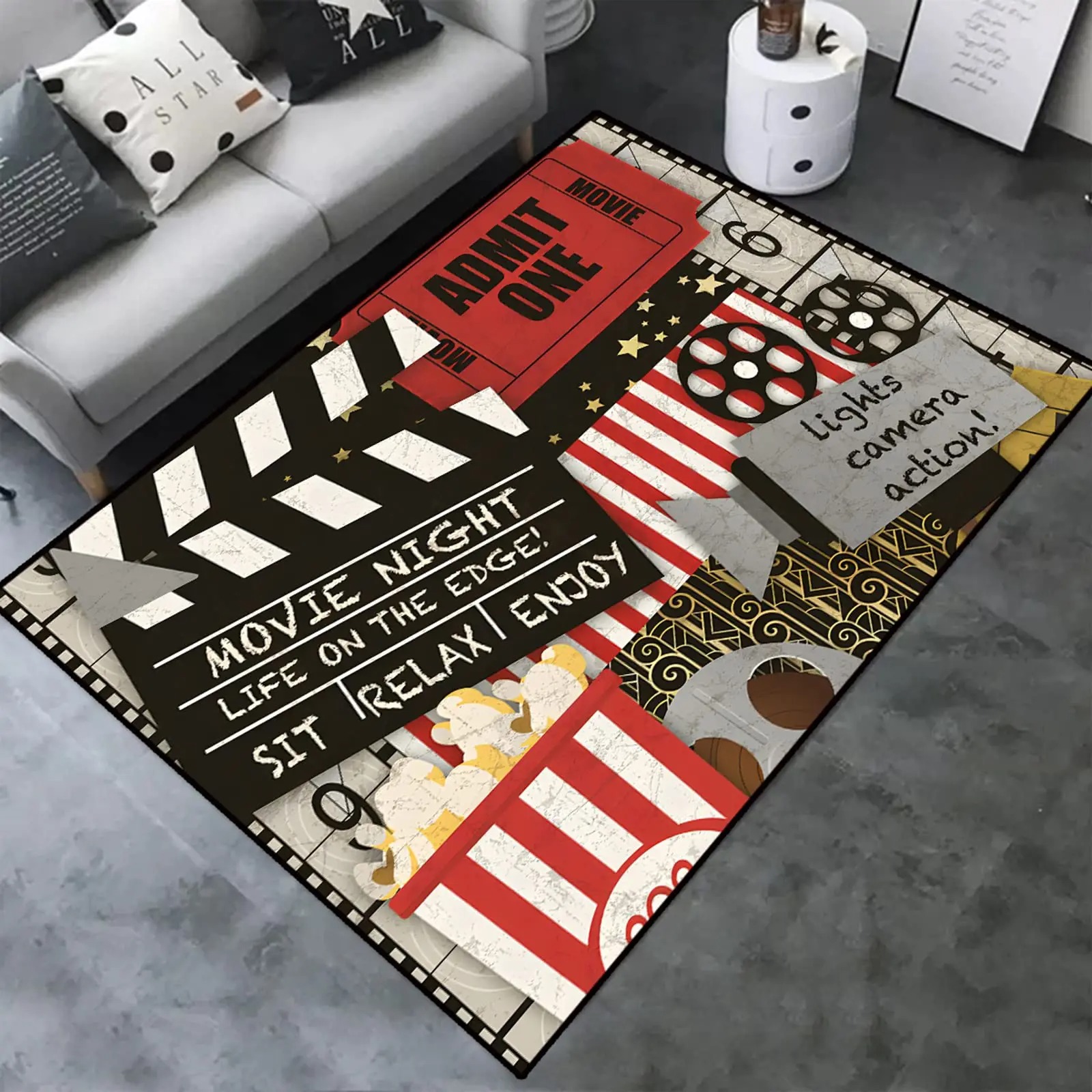 พรมปูพื้นกันพรมเช็ดเท้าหน้าประ - Home Cinema Interiors บทวิจารณ์และราคา