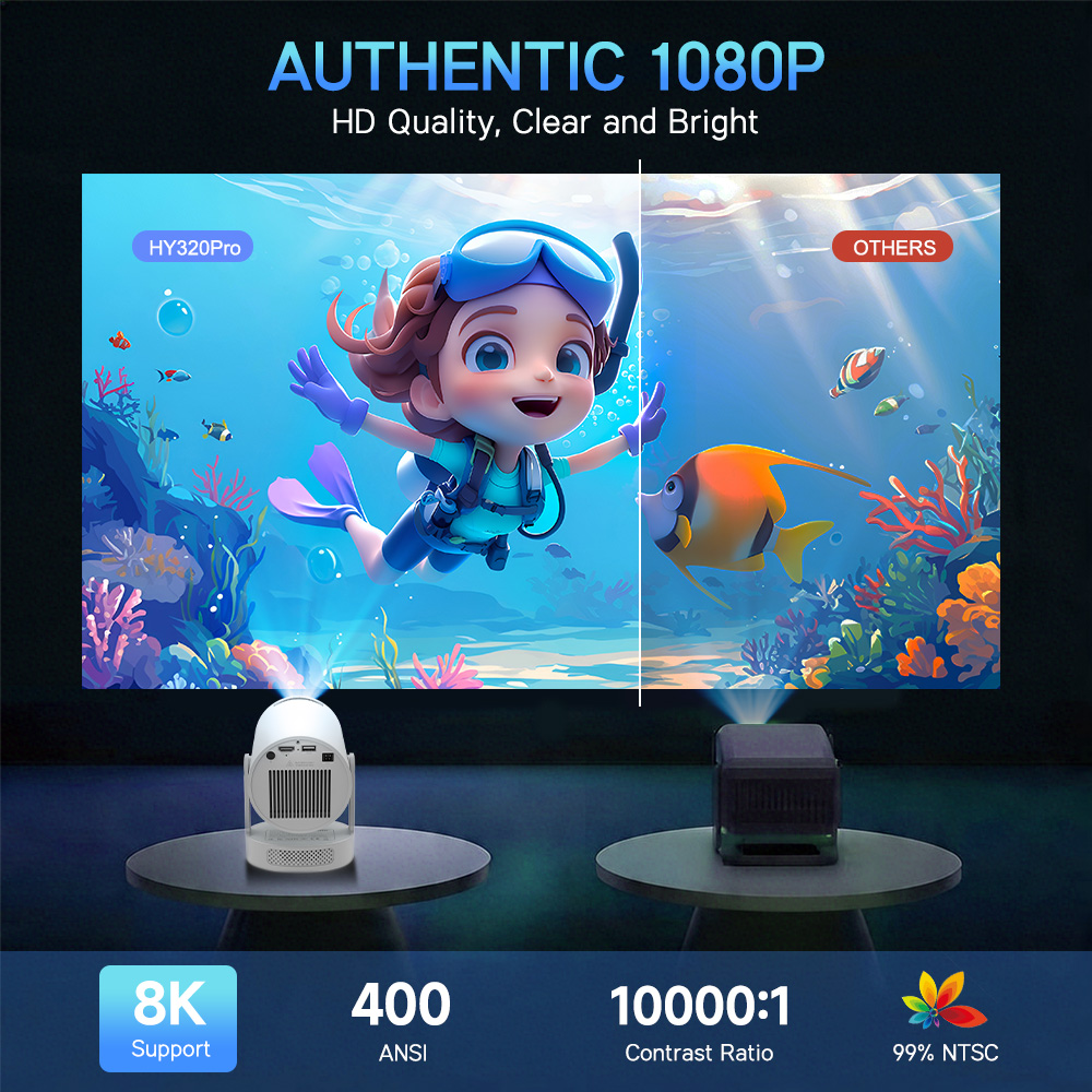 โปรเจคเตอร์ Magcubic Android 1 - Home Cinema Focal บทวิจารณ์และราคา