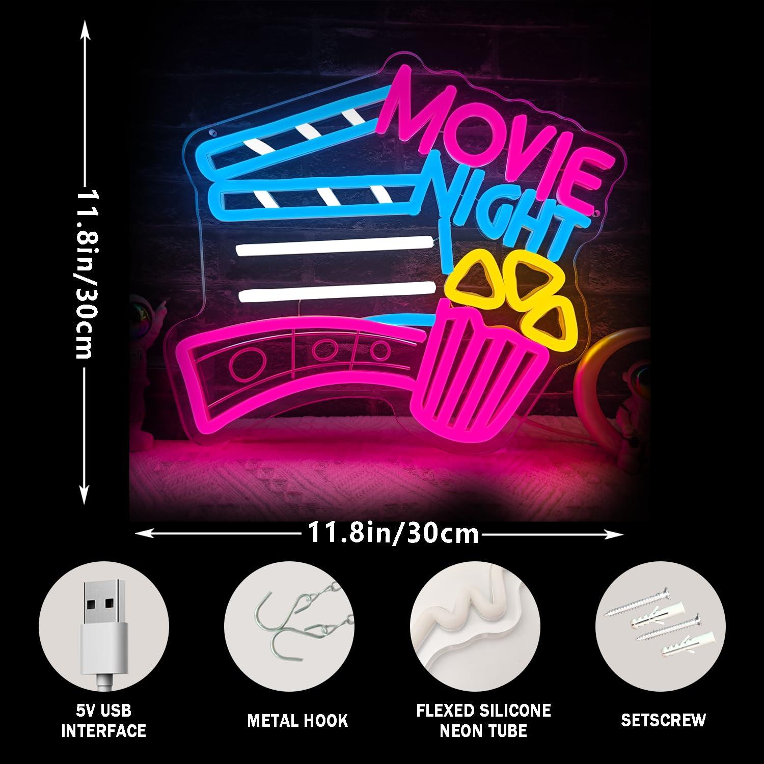 ป้ายไฟนีออนสำหรับชมภาพยนตร์ ไฟ - Home Cinema Wall Lights บทวิจารณ์และราคา