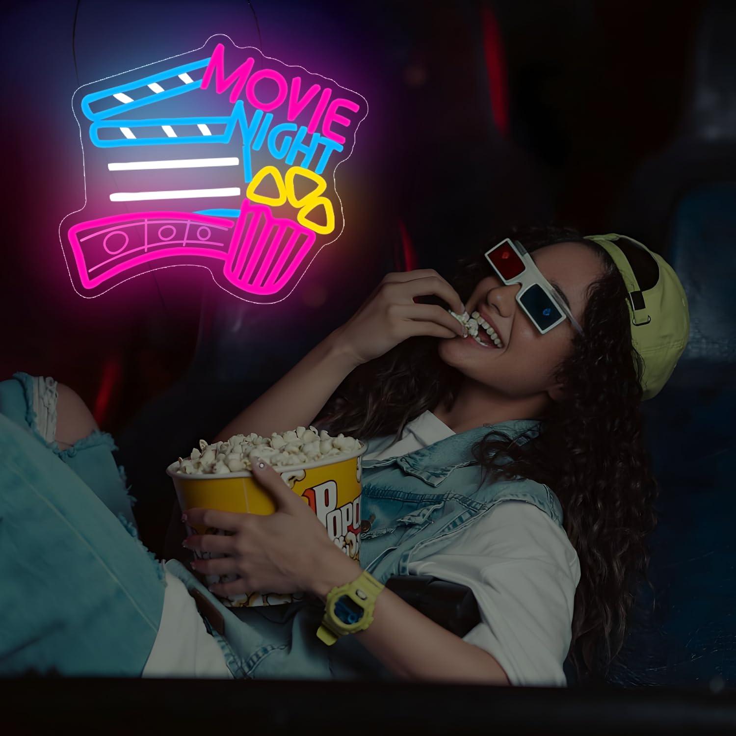 ป้ายไฟนีออนสำหรับชมภาพยนตร์ ไฟ - Home Cinema Wall Lights บทวิจารณ์และราคา