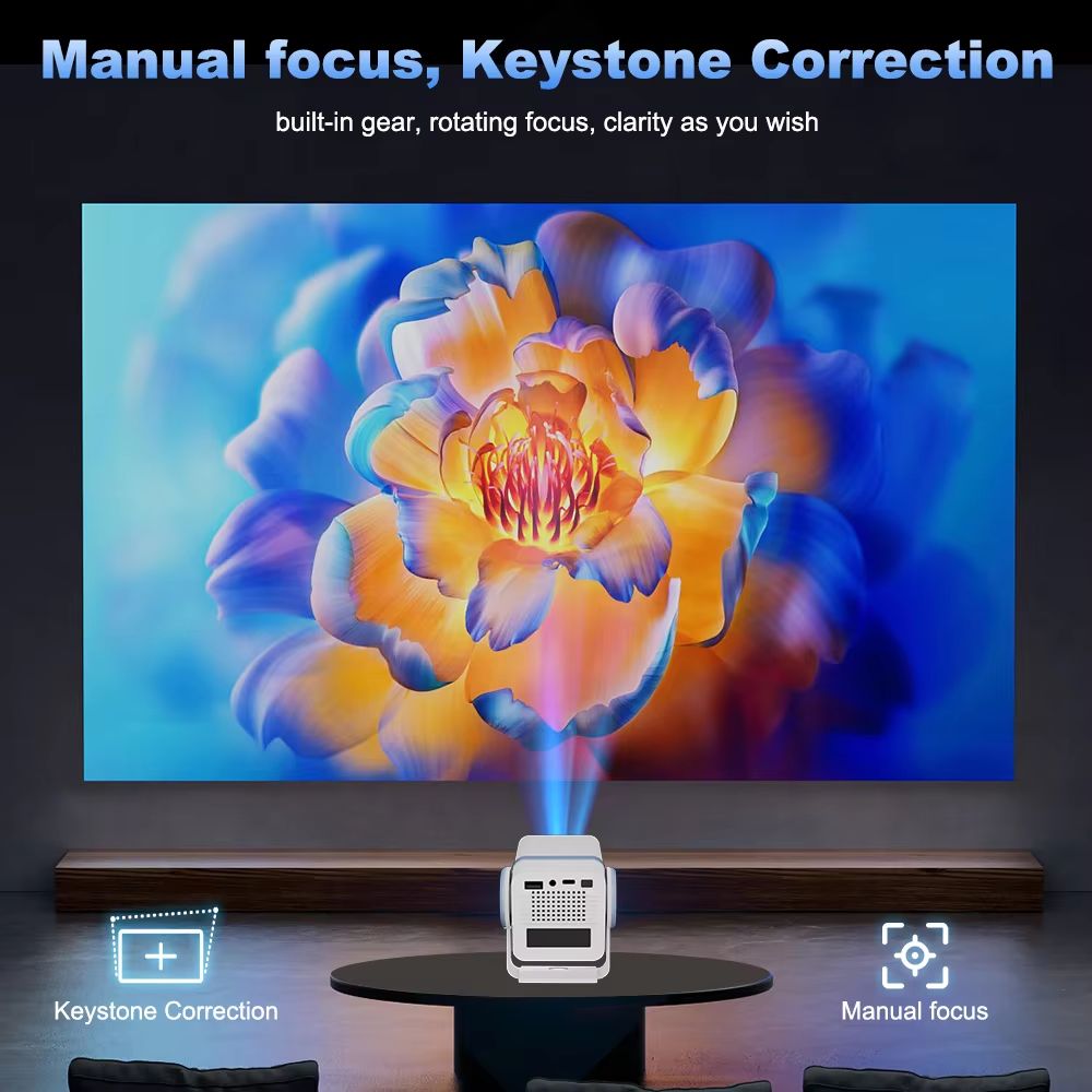 โปรเจคเตอร์ DESS ระบบ Android  - Home Cinema Focal บทวิจารณ์และราคา