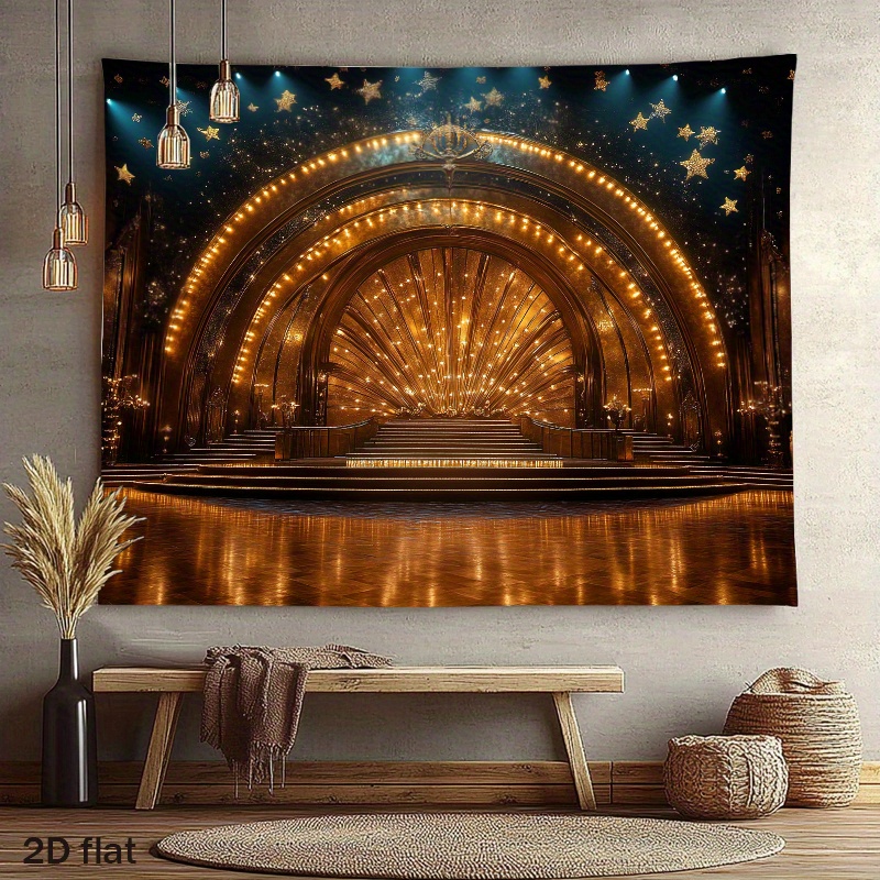 ไฟส่องเวทีสีทองหรูหรา รูปทรงโค - Home Cinema Wall Lights บทวิจารณ์และราคา
