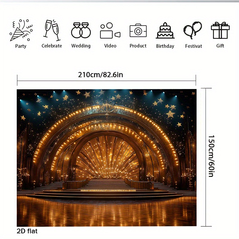 ไฟส่องเวทีสีทองหรูหรา รูปทรงโค - Home Cinema Wall Lights บทวิจารณ์และราคา