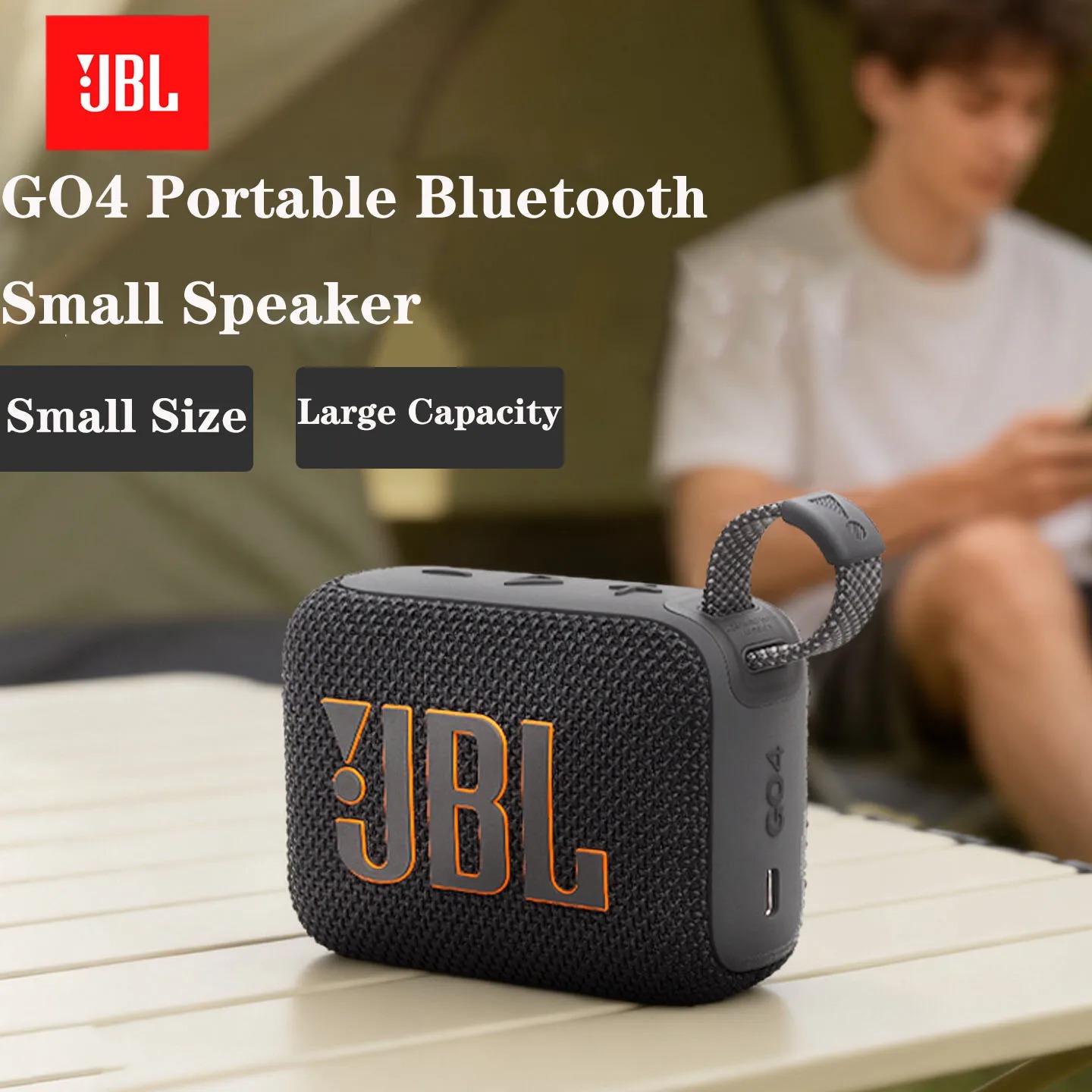 JBL GO4 ลำโพงบลูทูธไร้สายแบบพก - Jbl Speaker Go 4 บทวิจารณ์และราคา