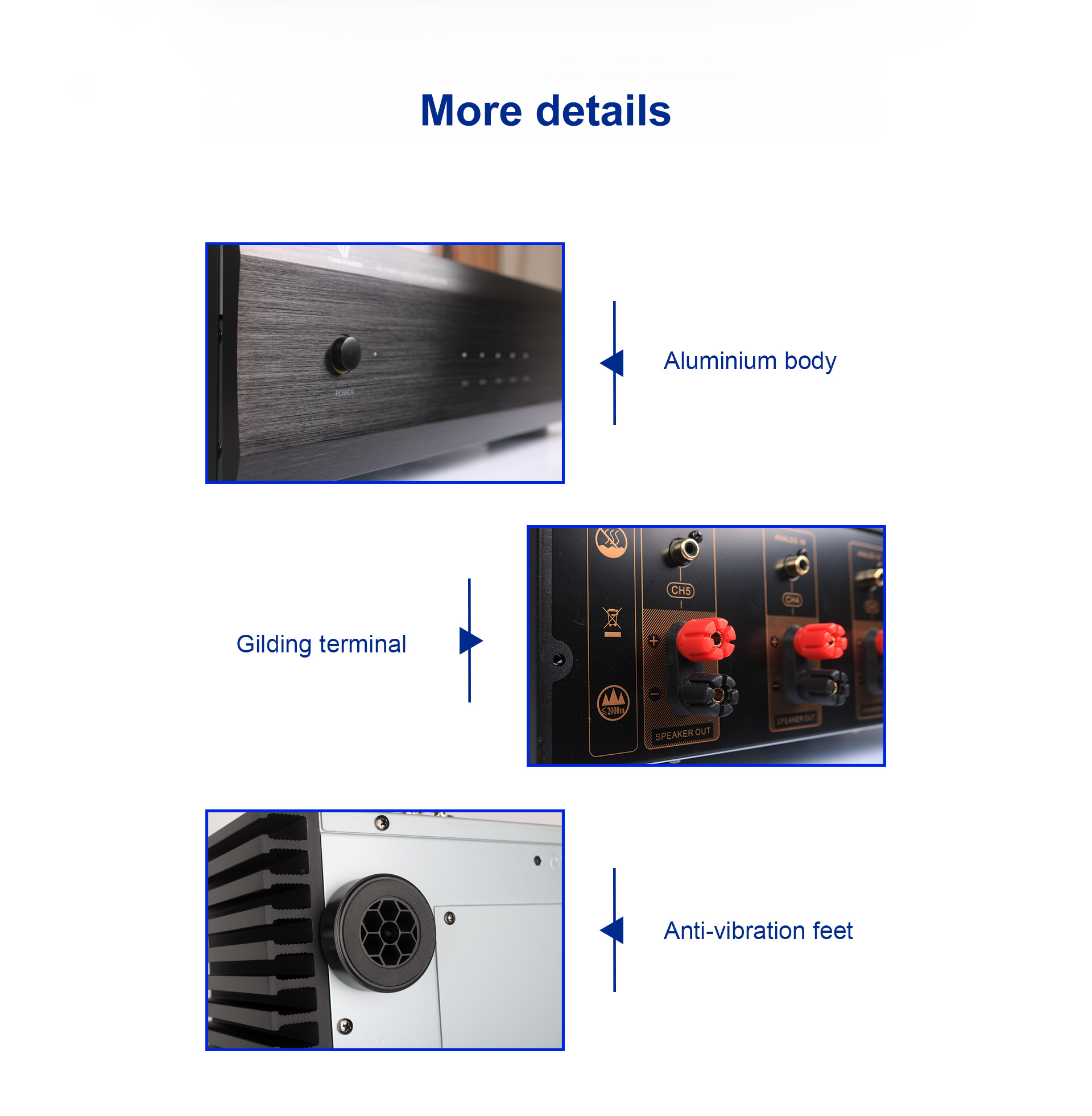 Tonewinner เครื่องขยายเสียงคุณ - Home Cinema Amplifier บทวิจารณ์และราคา