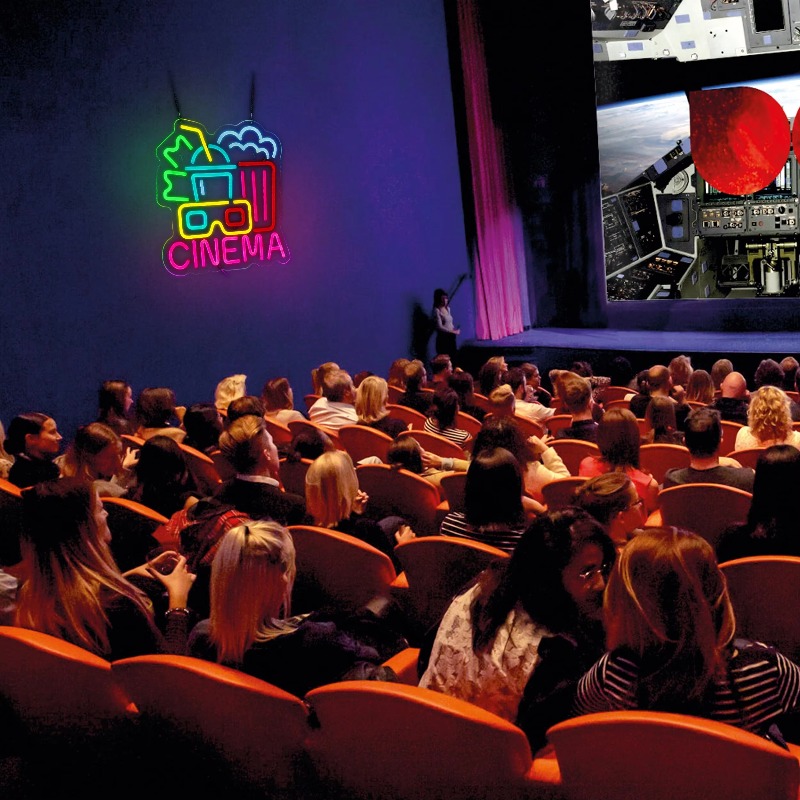 ป้ายไฟนีออนโรงภาพยนตร์, ป้ายไฟ - Home Cinema Wall Lights บทวิจารณ์และราคา
