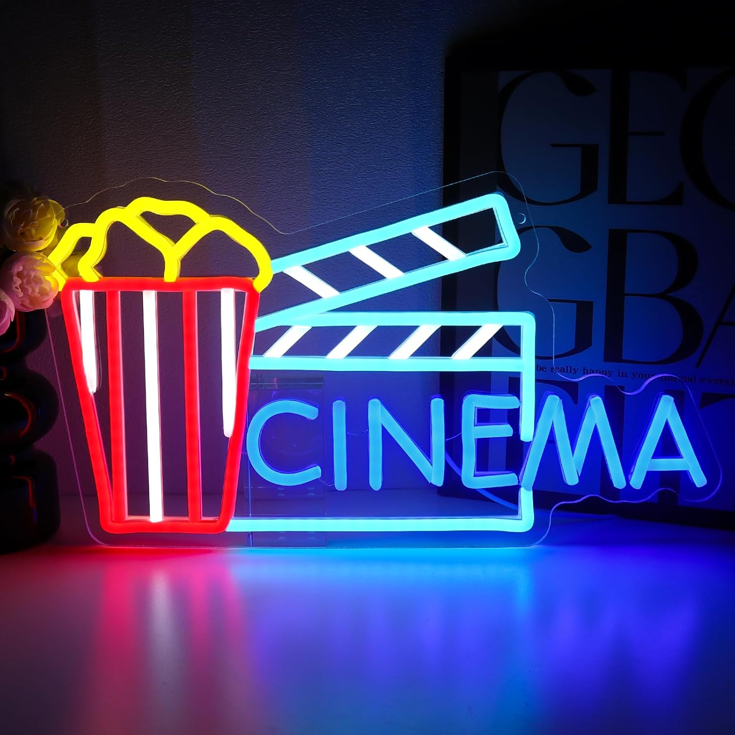ไฟนีออนตกแต่งผนังรูปโรงภาพยนตร - Home Cinema Wall Lights บทวิจารณ์และราคา