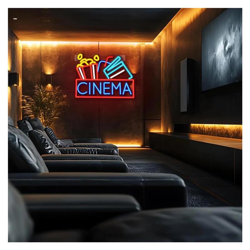 ป้ายไฟนีออนโรงภาพยนตร์ ใช้พลัง - Home Cinema Wall Lights บทวิจารณ์และราคา