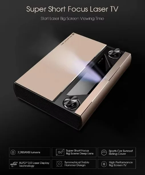 โปรเจคเตอร์เลเซอร์ JMGO SA Ult - Home Cinema Ultra Short Throw Projector บทวิจารณ์และราคา
