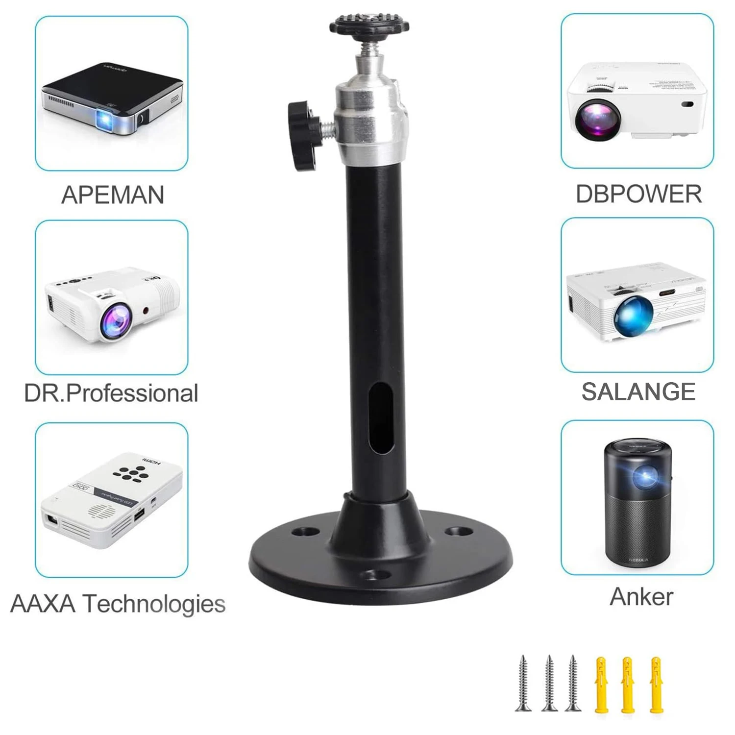 ขายึดโปรเจคเตอร์ Salange 360 ° - Projector Mount Ceiling บทวิจารณ์และราคา