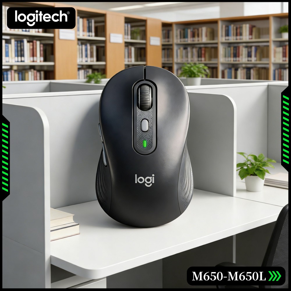 เมาส์ Logitech M650/M650L Sign - Logitech Home Cinema บทวิจารณ์และราคา