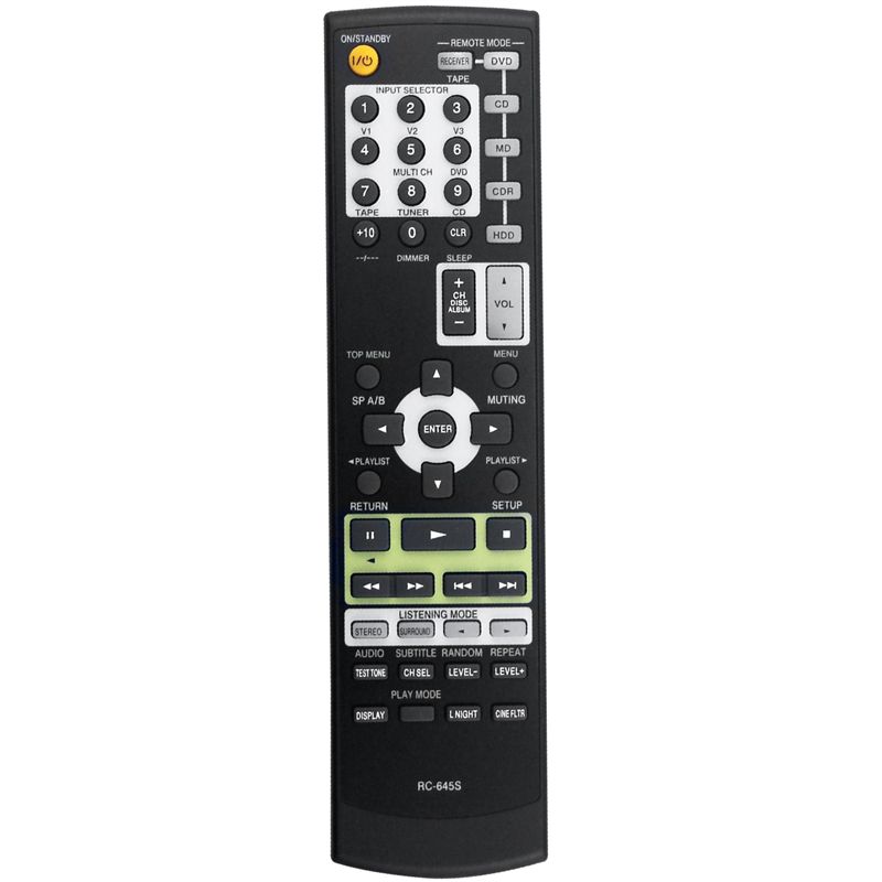 ABKQ-RC-645S เปลี่ยนรีโมทคอนโท - Onkyo Home Cinema บทวิจารณ์และราคา