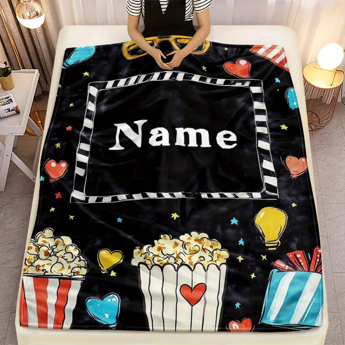 ผ้าห่มดูหนังส่วนตัวแบบกำหนดเอง - Home Cinema Night บทวิจารณ์และราคา