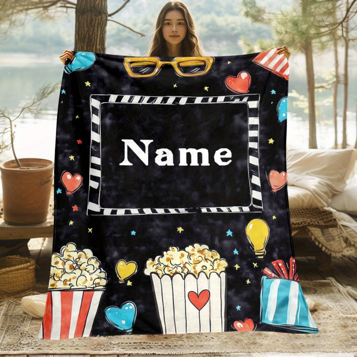 ผ้าห่มดูหนังส่วนตัวแบบกำหนดเอง - Home Cinema Night บทวิจารณ์และราคา