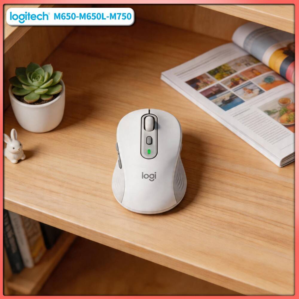 เมาส์ Logitech M650/M650L Sign - Logitech Home Cinema บทวิจารณ์และราคา