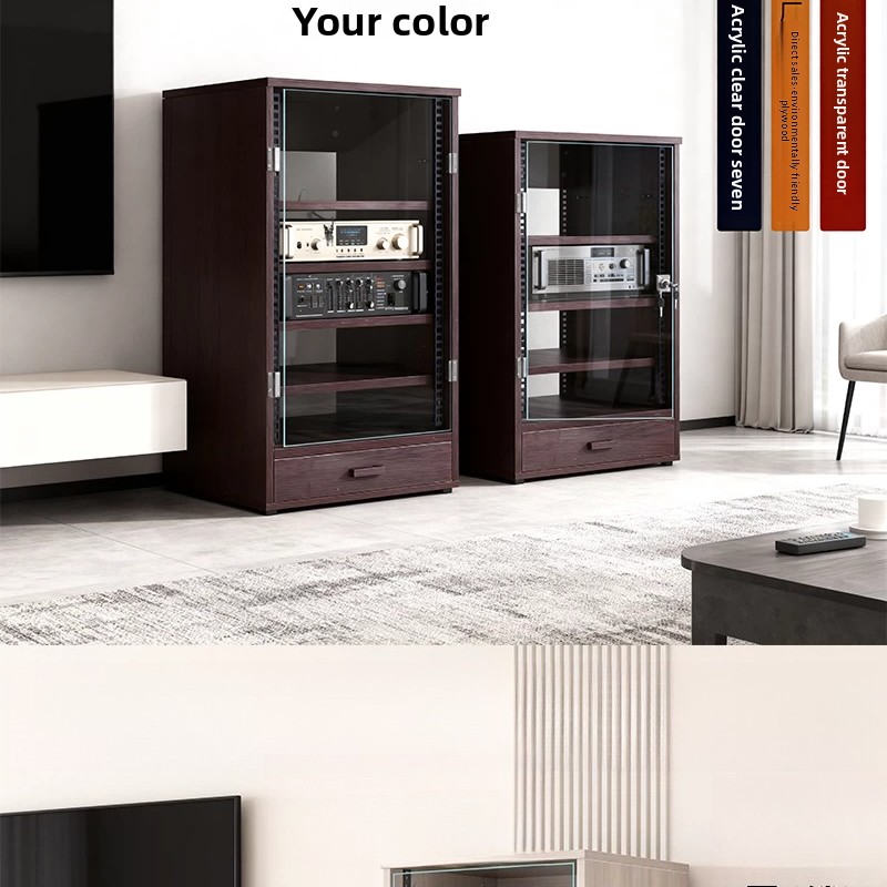 ตู้แอมป์แบบโปร่งใสด้านหน้า 8U  - Home Cinema Amplifier บทวิจารณ์และราคา