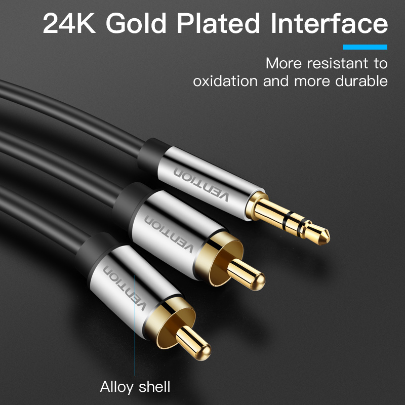 Vention สาย RCA 3.5 ถึง 2rca ส - Home Cinema Amplifier บทวิจารณ์และราคา